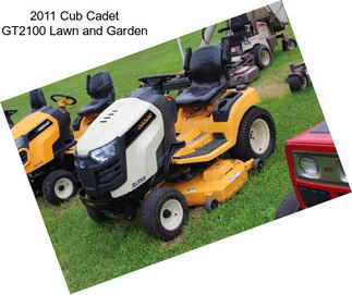 2011 Cub Cadet GT2100 Lawn and Garden