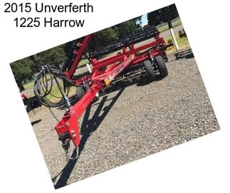 2015 Unverferth 1225 Harrow