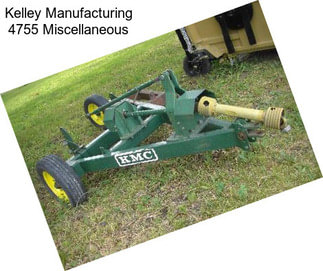 Kelley Manufacturing 4755 Miscellaneous