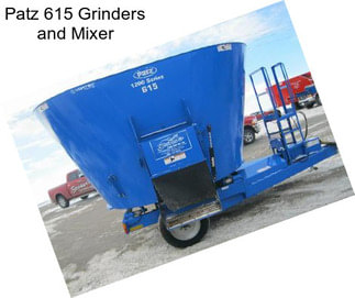 Patz 615 Grinders and Mixer