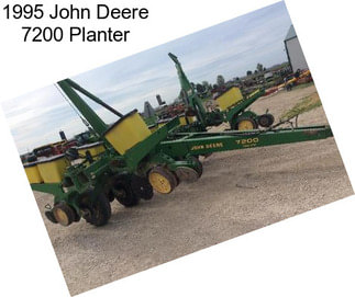 1995 John Deere 7200 Planter