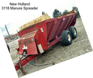 New Holland 3118 Manure Spreader