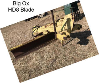 Big Ox HD8 Blade