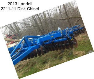 2013 Landoll 2211-11 Disk Chisel