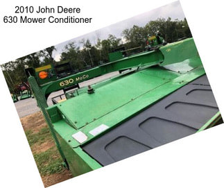 2010 John Deere 630 Mower Conditioner