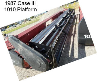 1987 Case IH 1010 Platform