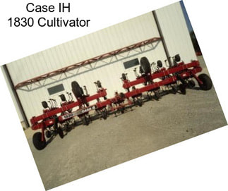 Case IH 1830 Cultivator