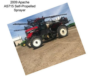 2009 Apache AS715 Self-Propelled Sprayer