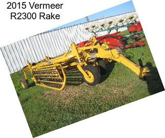 2015 Vermeer R2300 Rake