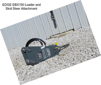 EDGE EBX150 Loader and Skid Steer Attachment