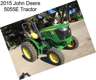 2015 John Deere 5055E Tractor