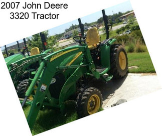 2007 John Deere 3320 Tractor