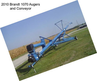 2010 Brandt 1070 Augers and Conveyor
