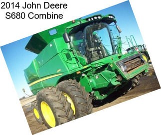 2014 John Deere S680 Combine