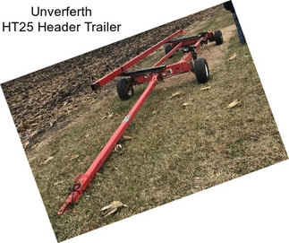 Unverferth HT25 Header Trailer