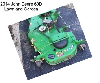 2014 John Deere 60D Lawn and Garden