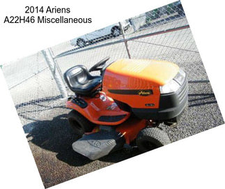 2014 Ariens A22H46 Miscellaneous