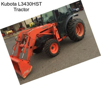 Kubota L3430HST Tractor