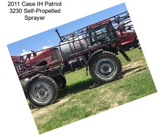 2011 Case IH Patriot 3230 Self-Propelled Sprayer