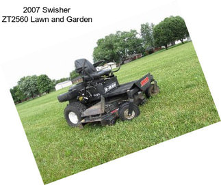 2007 Swisher ZT2560 Lawn and Garden