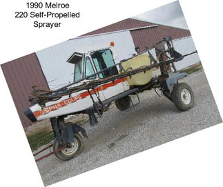 1990 Melroe 220 Self-Propelled Sprayer