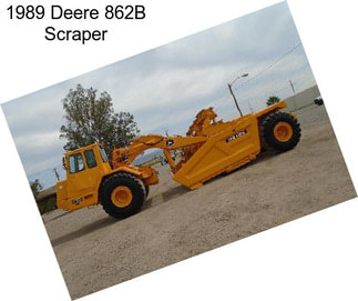 1989 Deere 862B Scraper