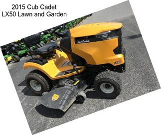 2015 Cub Cadet LX50 Lawn and Garden