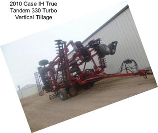 2010 Case IH True Tandem 330 Turbo Vertical Tillage