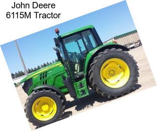 John Deere 6115M Tractor