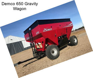 Demco 650 Gravity Wagon