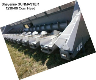 Sheyenne SUNMASTER 1230-06 Corn Head