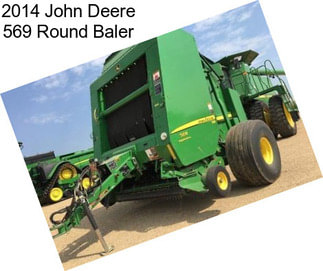 2014 John Deere 569 Round Baler