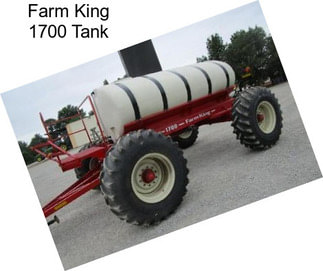 Farm King 1700 Tank