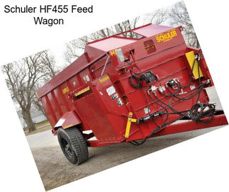 Schuler HF455 Feed Wagon