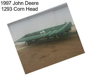 1997 John Deere 1293 Corn Head