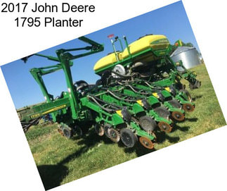 2017 John Deere 1795 Planter