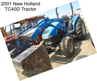 2001 New Holland TC40D Tractor