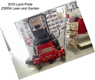 2016 Land Pride ZSR54 Lawn and Garden