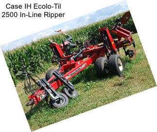 Case IH Ecolo-Til 2500 In-Line Ripper