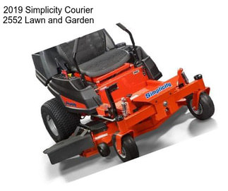 2019 Simplicity Courier 2552 Lawn and Garden