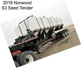 2018 Norwood S3 Seed Tender