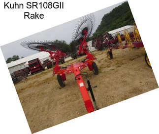 Kuhn SR108GII Rake