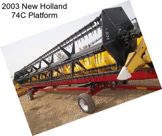 2003 New Holland 74C Platform