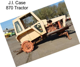 J.I. Case 870 Tractor