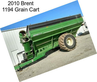 2010 Brent 1194 Grain Cart