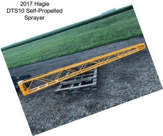 2017 Hagie DTS10 Self-Propelled Sprayer