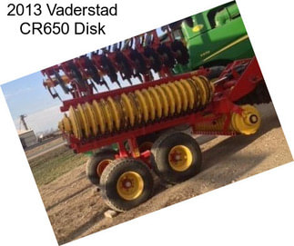 2013 Vaderstad CR650 Disk