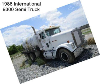 1988 International 9300 Semi Truck