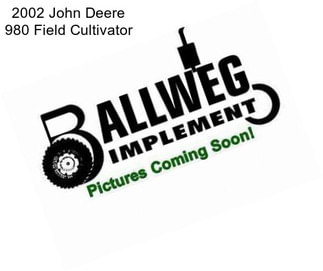 2002 John Deere 980 Field Cultivator