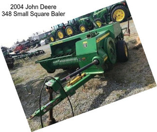 2004 John Deere 348 Small Square Baler